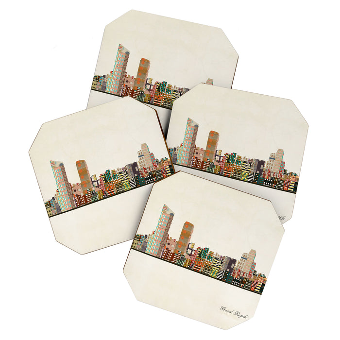 grand rapids michigan skyline Coaster Gallery Image 1