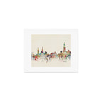 hamburg germany skyline Art Print Gallery Image 1