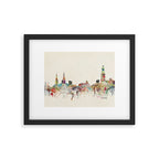 hamburg germany skyline Framed Art Print Gallery Image 6