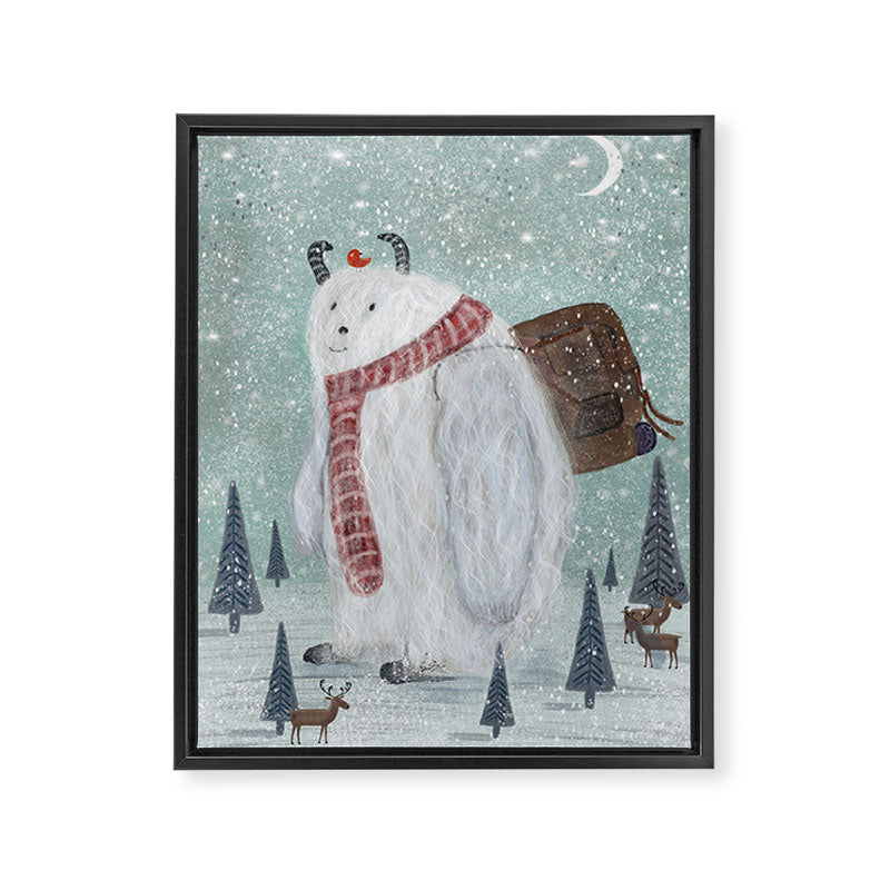 happy trails Framed Canvas Print Gallery Image 8