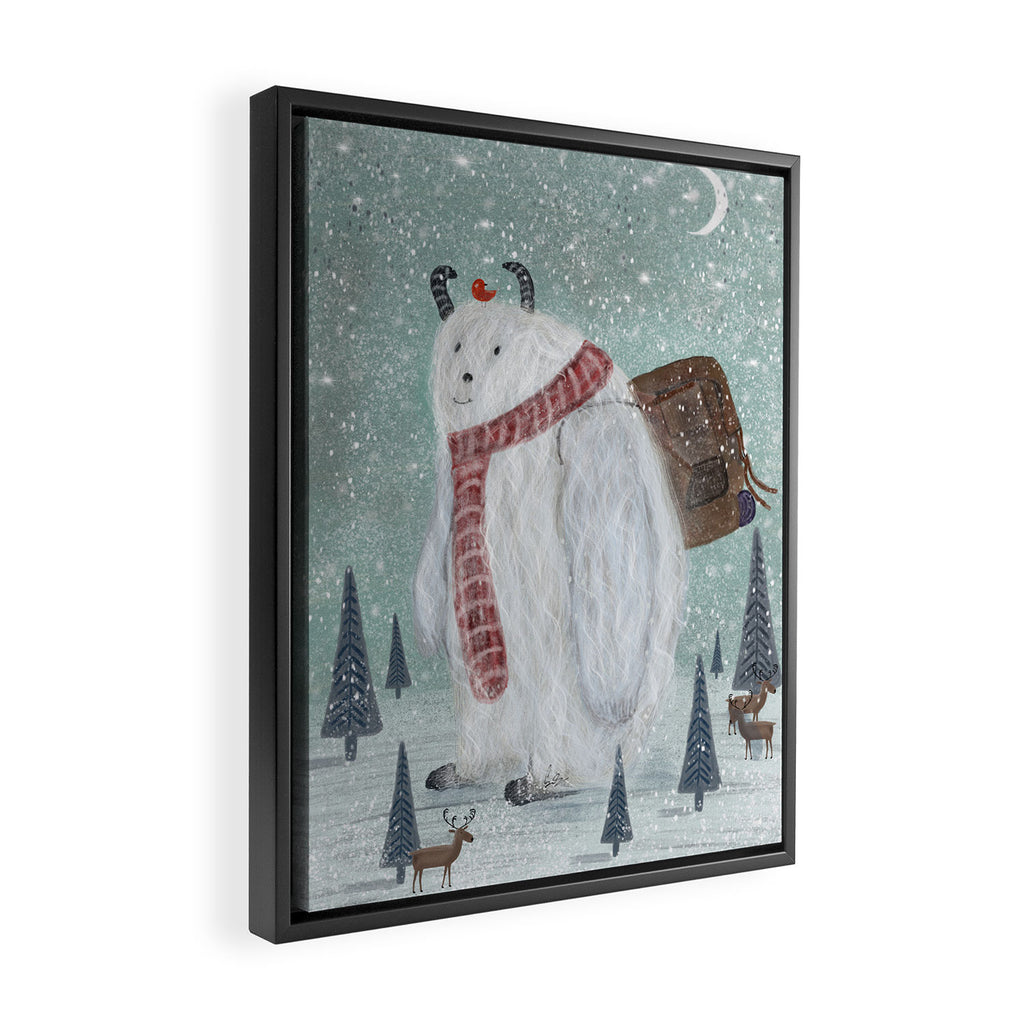 happy trails Framed Canvas Print Gallery Image 2