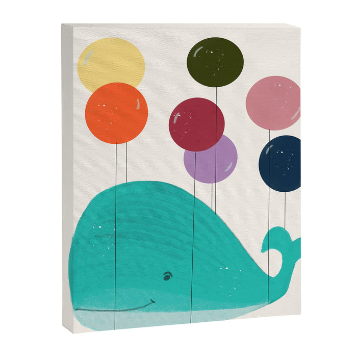 happy whale Canvas Print Gallery Image 1