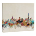hong kong skyline Canvas Print Gallery Image 12