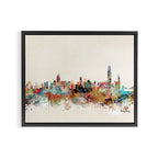 hong kong skyline Framed Canvas Print Gallery Image 12