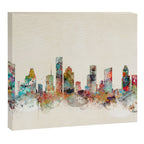 houston texas skyline Canvas Print Gallery Image 14