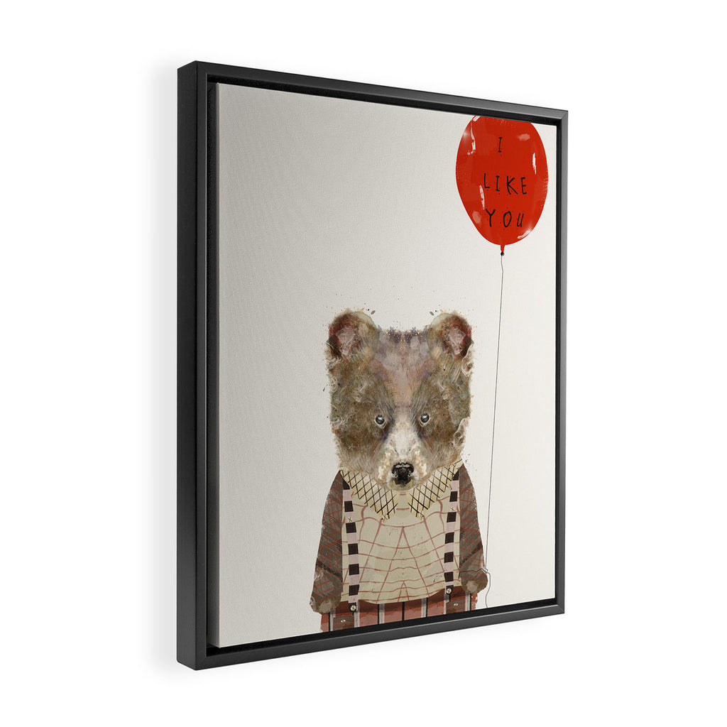 i like you Framed Canvas Print Gallery Image 2