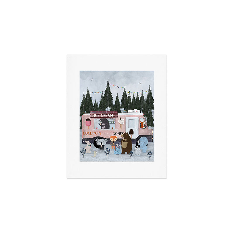 ice cream time Art Print Gallery Image 1