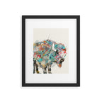 into the wild the buffalo Framed Art Print Gallery Image 5