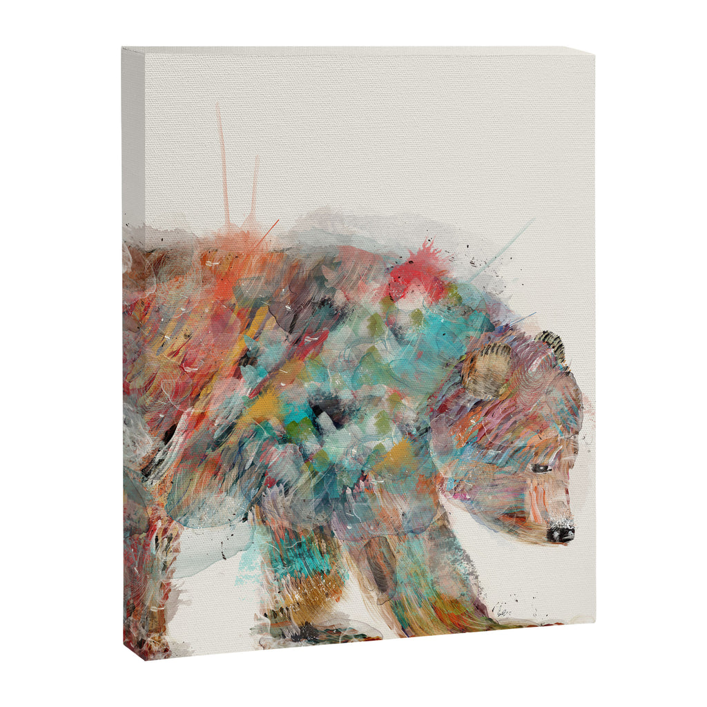 into the wild (the grizzly bear Canvas Print Gallery Image 6