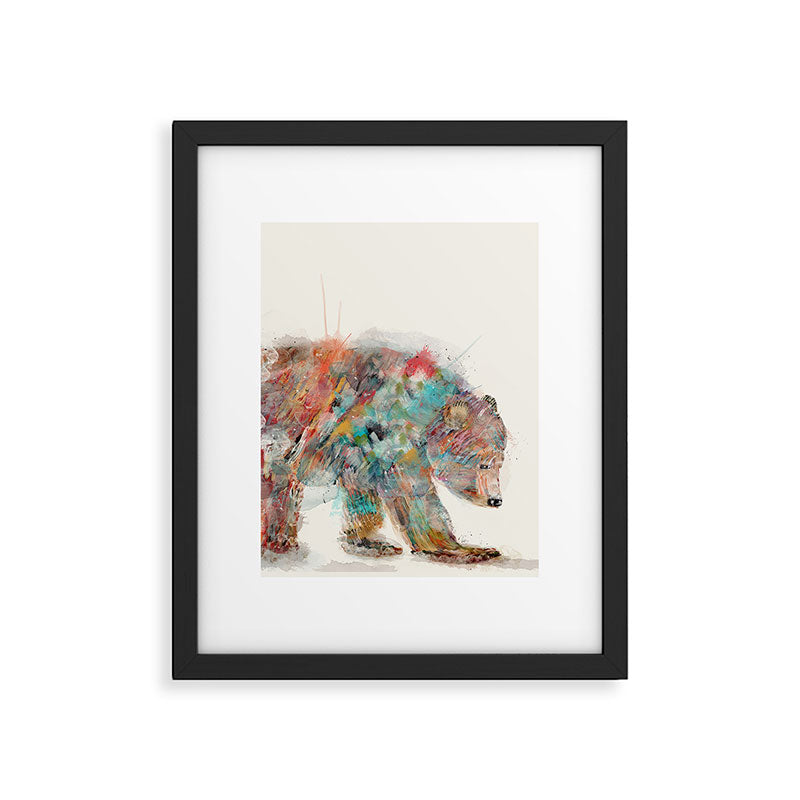 into the wild (the grizzly bear Framed Art Print Gallery Image 5