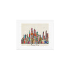 kansas city Missouri skyline Art Print Gallery Image 1