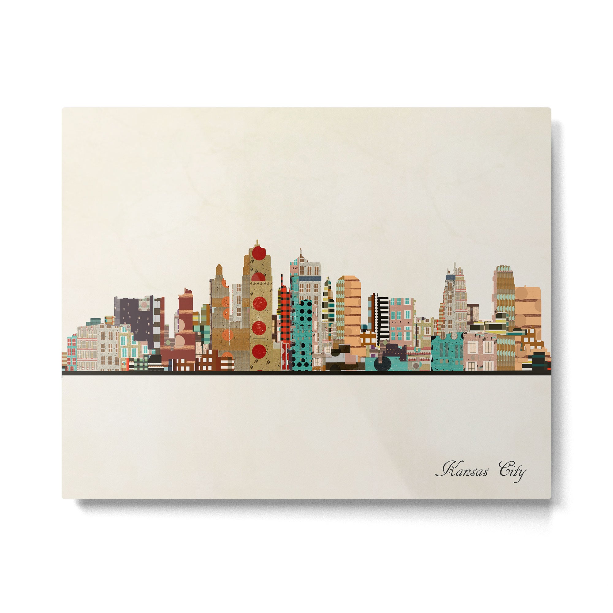 kansas city skyline Metal Print Gallery Image 6