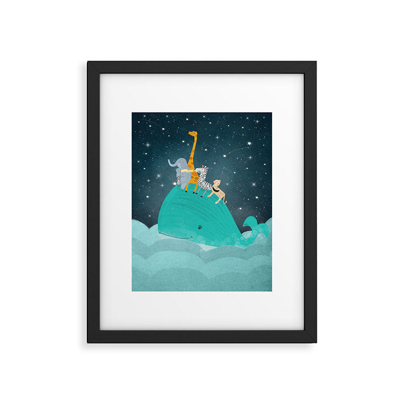 lets all go safari Framed Art Print Gallery Image 6
