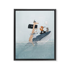 lets play pirates Framed Canvas Print Gallery Image 6