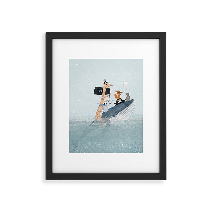 lets play pirates Framed Art Print Gallery Image 1