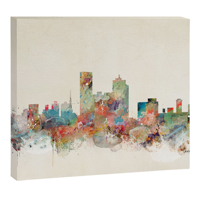 lexington city skyline Canvas Print Gallery Image 1