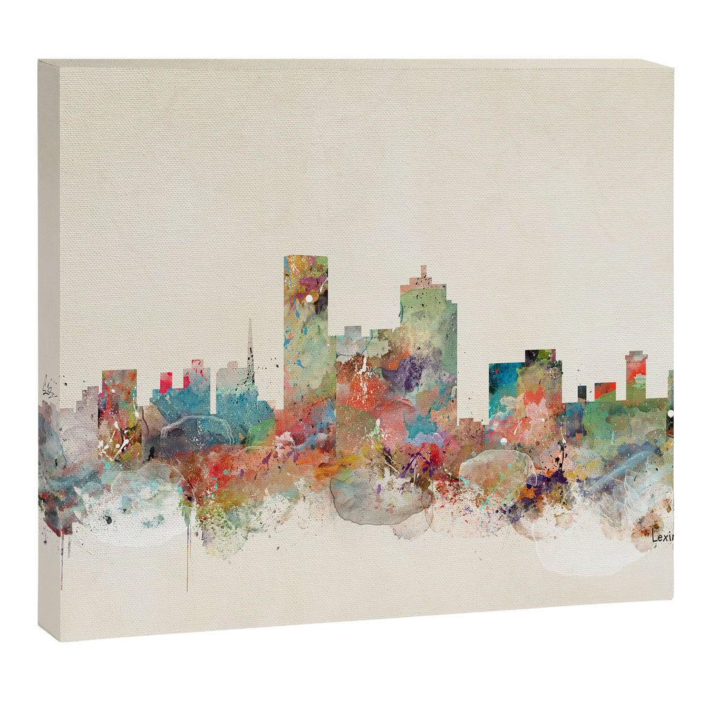 lexington city skyline Canvas Print Gallery Image 12