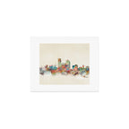 lexington city skyline Art Print Gallery Image 1