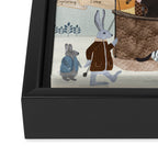 little adventure days Framed Canvas Print Gallery Image 3