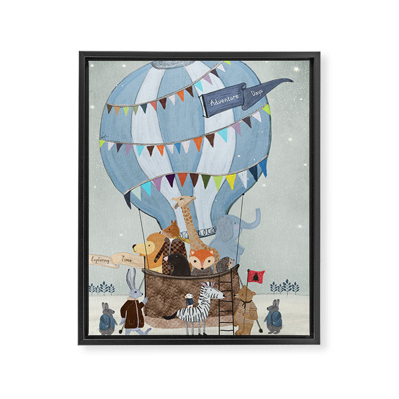 little adventure days Framed Canvas Print Gallery Image 8