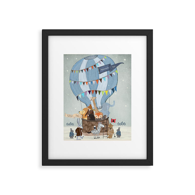 little adventure days Framed Art Print Gallery Image 6