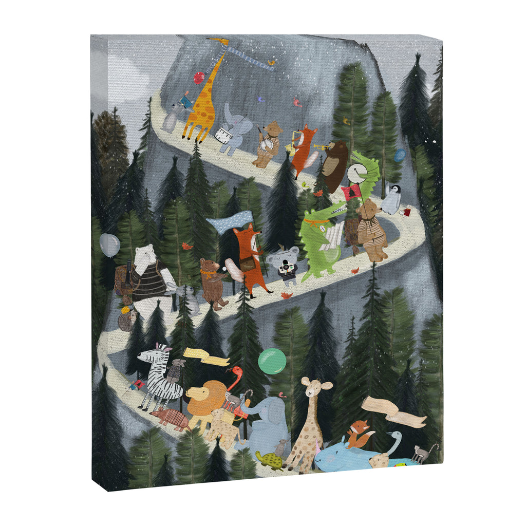 little adventure mountain Canvas Print Gallery Image 6