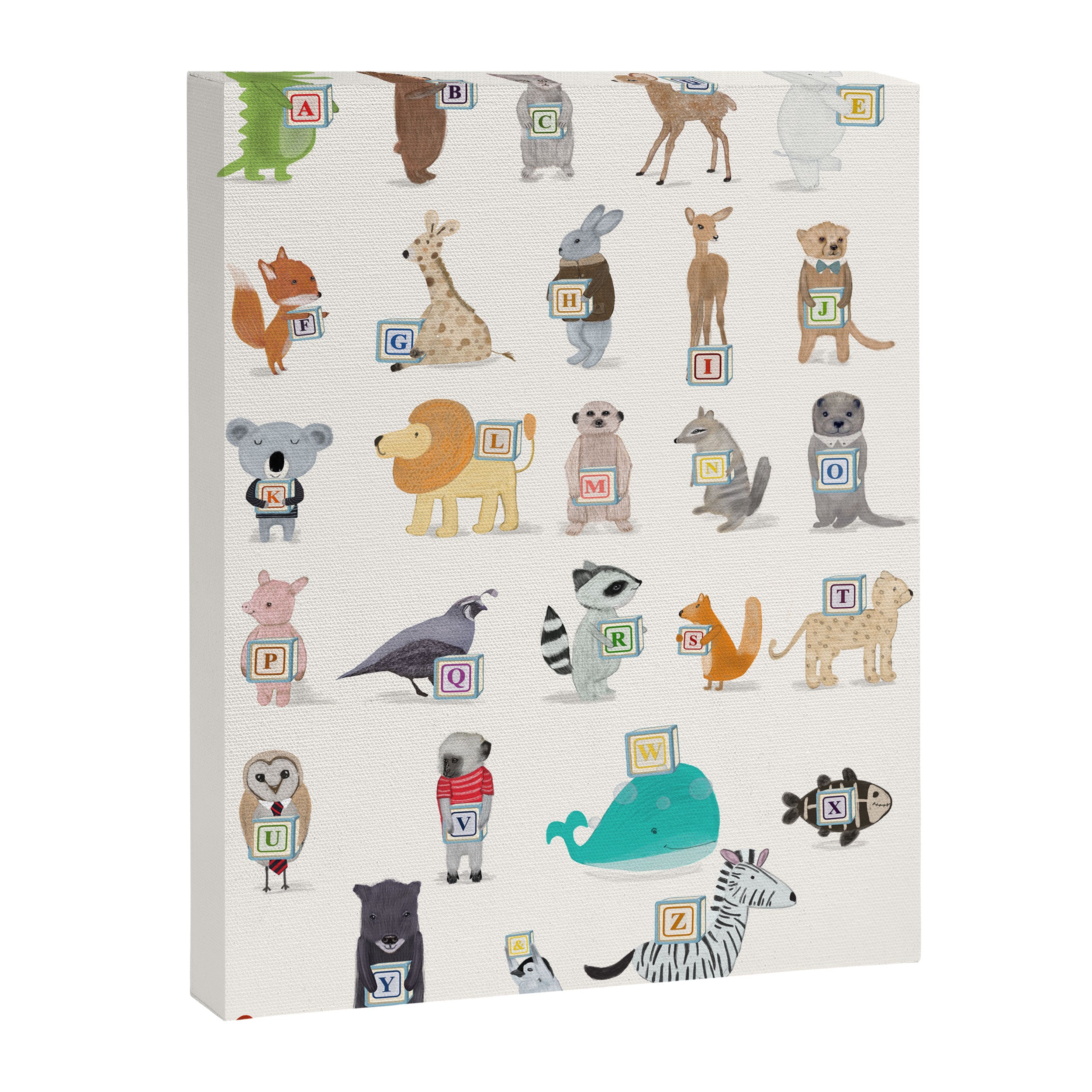 little alphabet Canvas Print Gallery Image 8