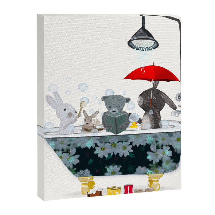 little bath time Canvas Print Gallery Image 1