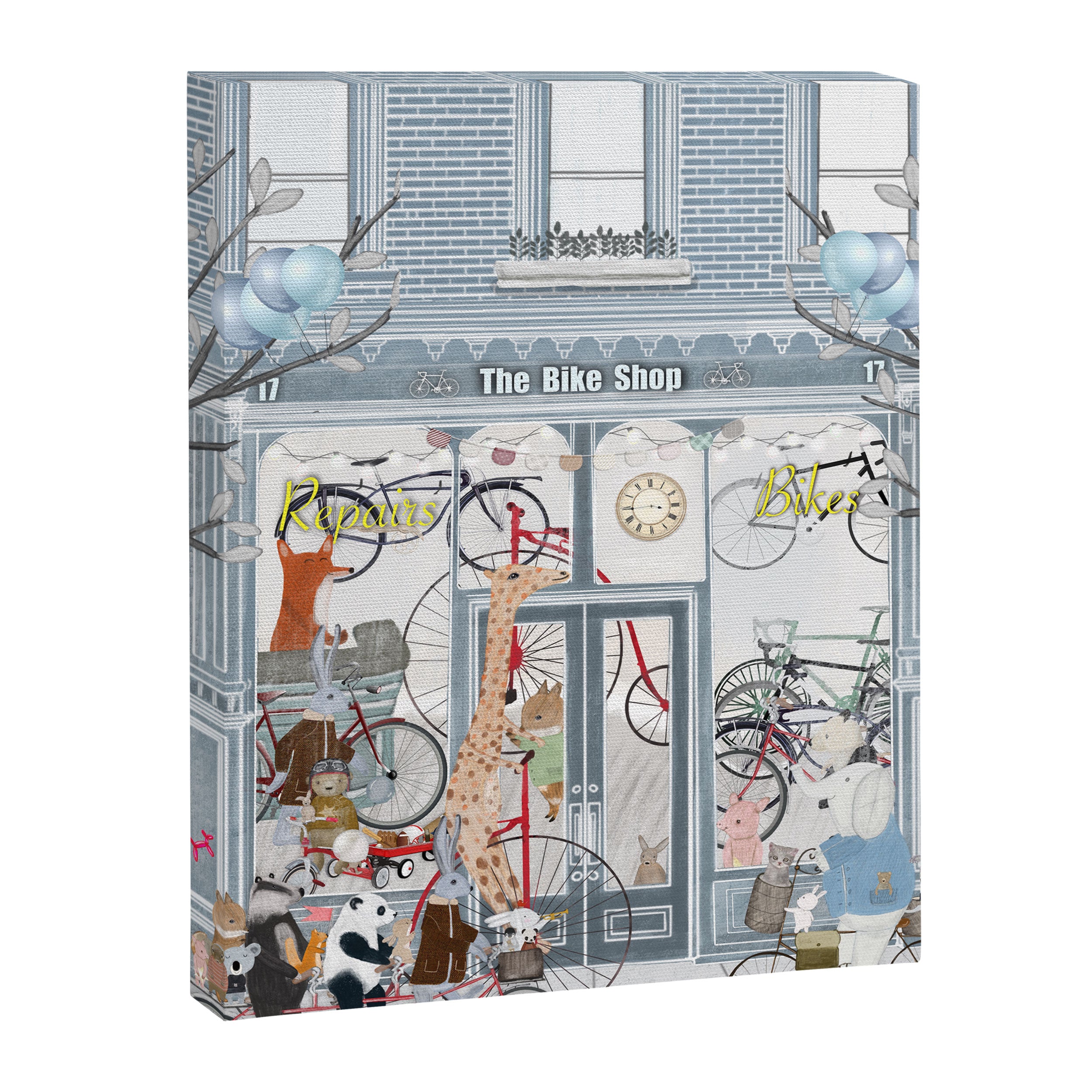 little bicycle shop Canvas Print Gallery Image 6