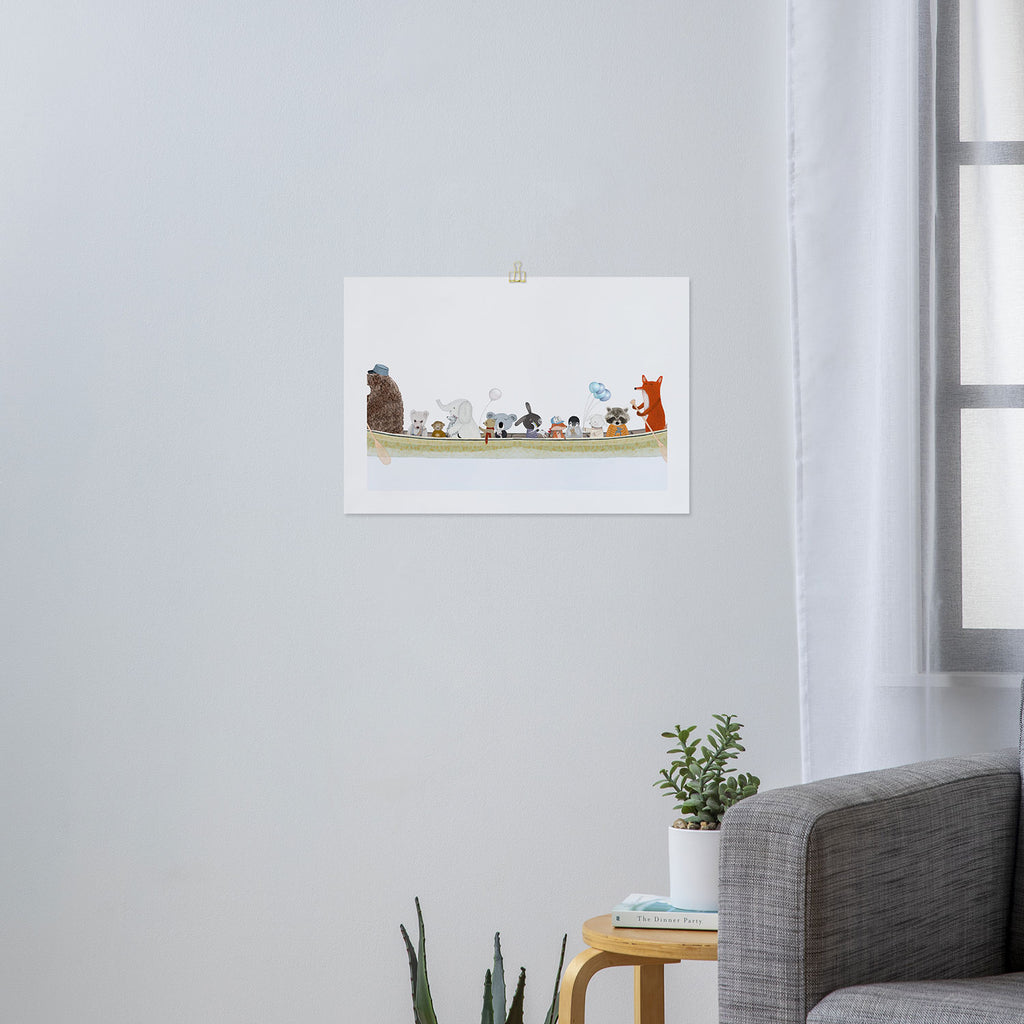 little big canoe Art Print Gallery Image 3
