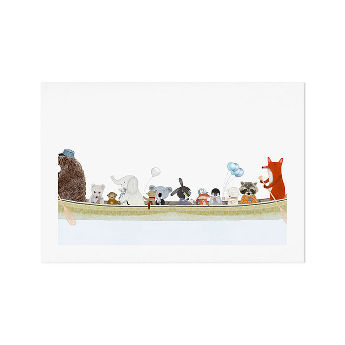little big canoe Art Print Gallery Image 1