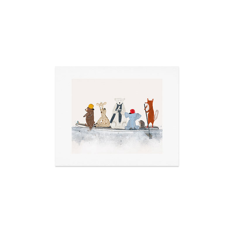 little big surfboard Art Print Gallery Image 1