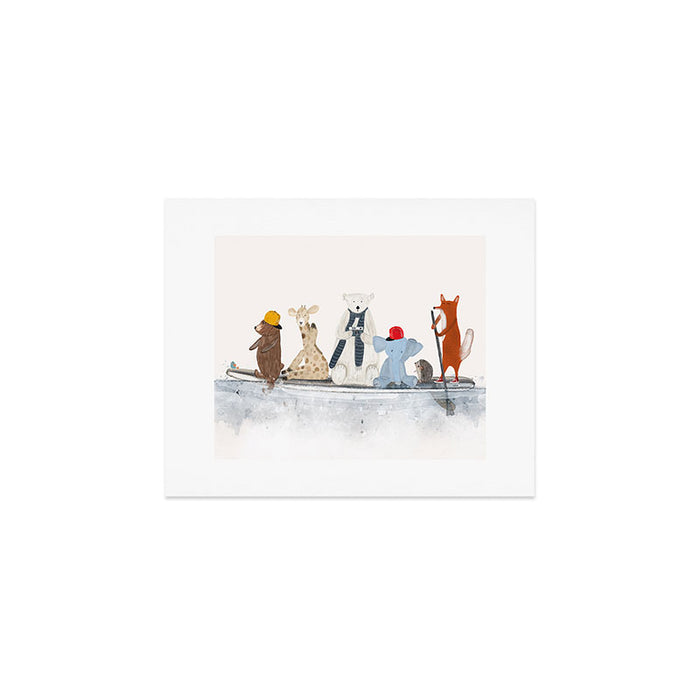 little big surfboard Art Print Gallery Image 1