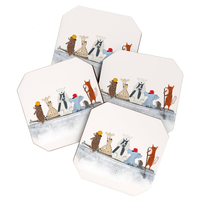 little big surfboard Coaster Gallery Image 1