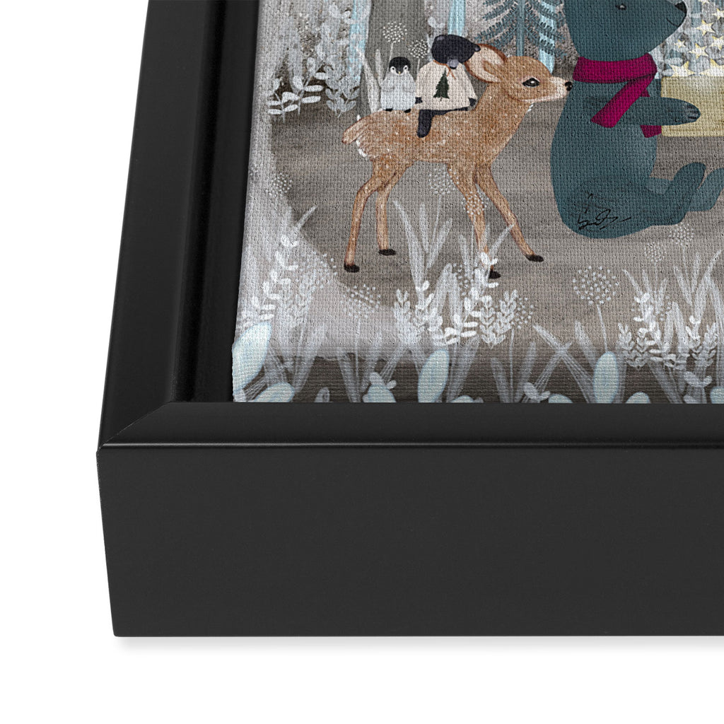 little box of stars Framed Canvas Print Gallery Image 3