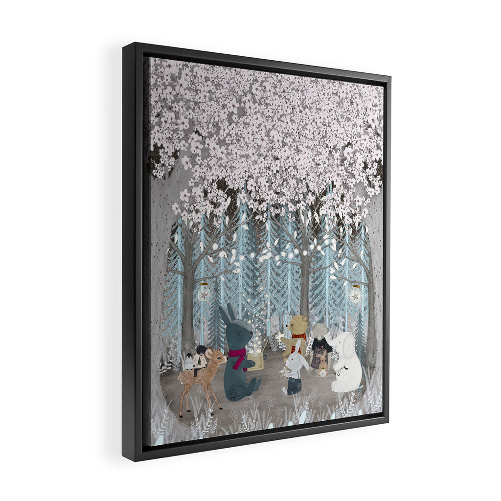 little box of stars Framed Canvas Print Gallery Image 2