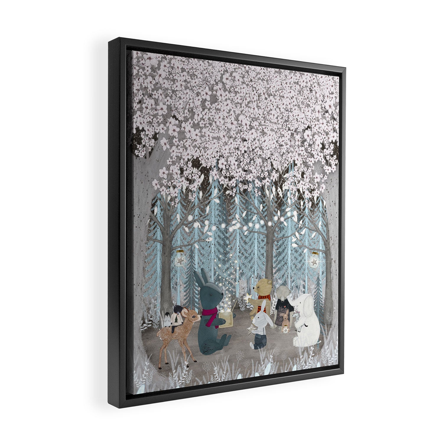 little box of stars Framed Canvas Print Gallery Image 2