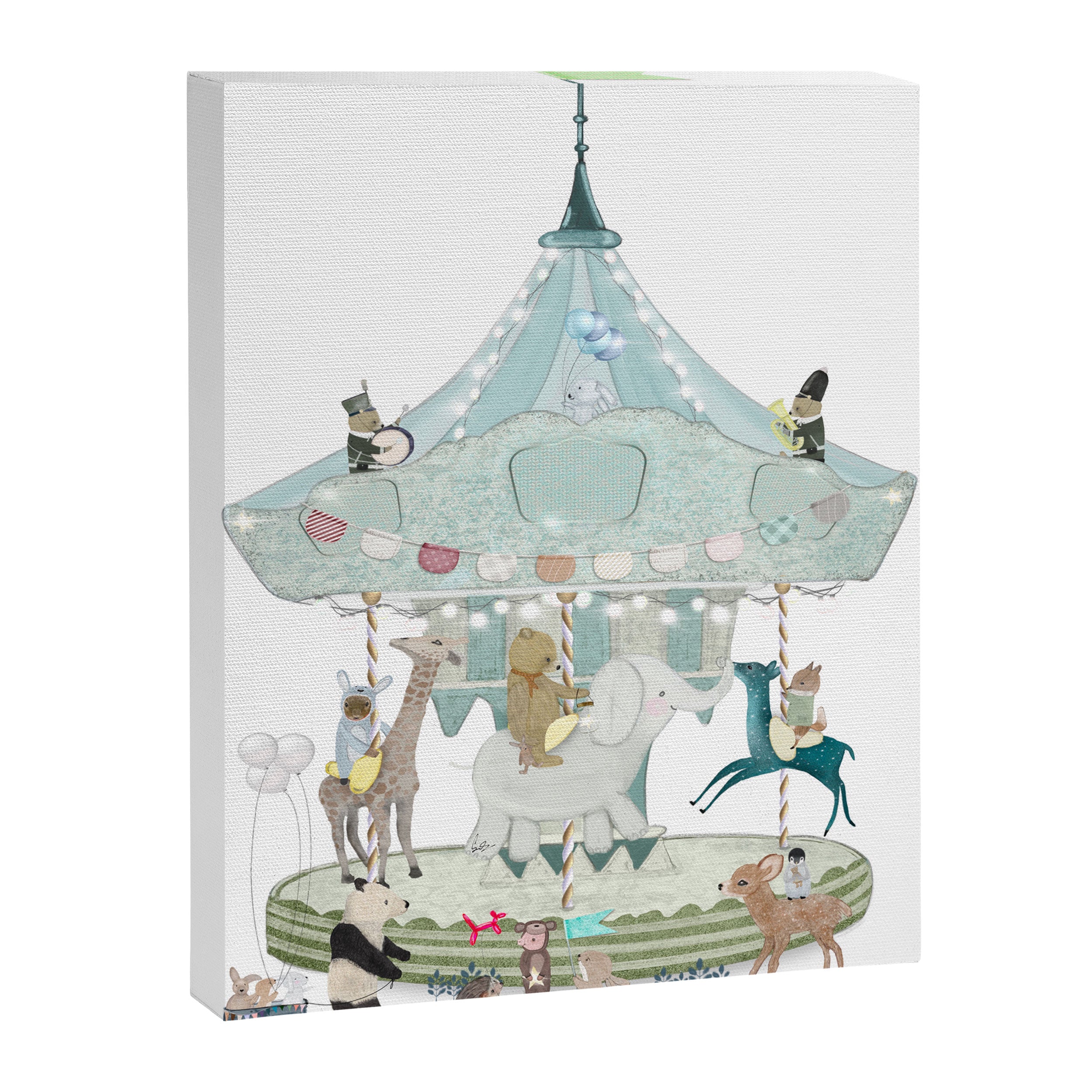little carousel Canvas Print Gallery Image 8