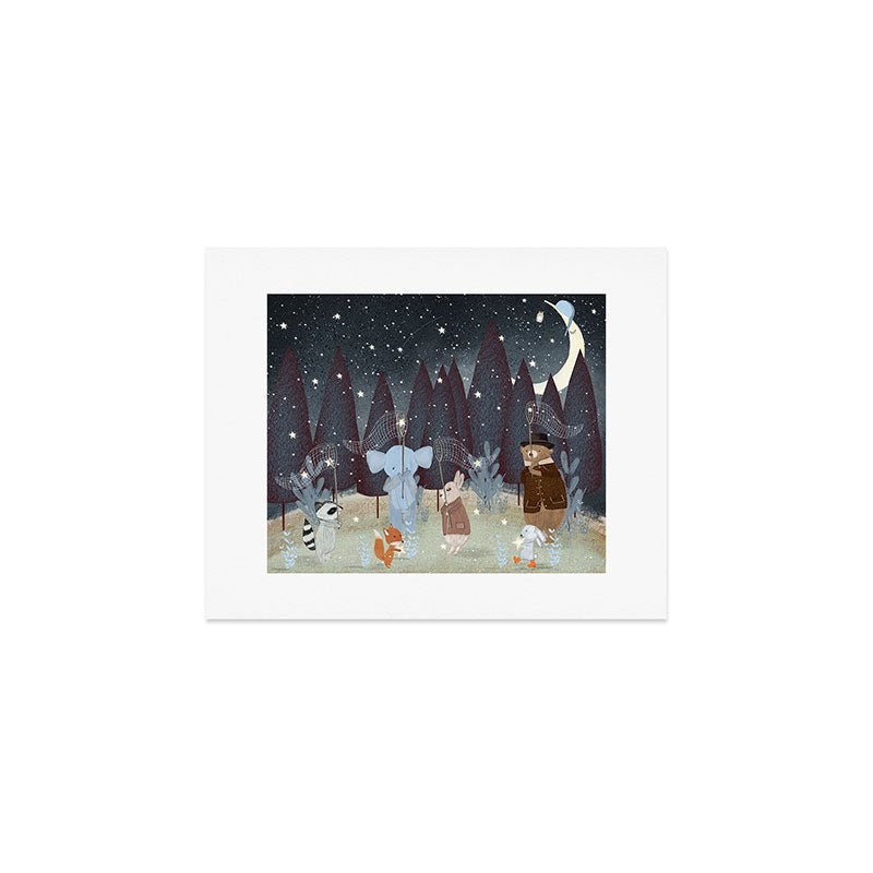 little falling stars Art Print Gallery Image 1