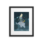 little friends Framed Art Print Gallery Image 6