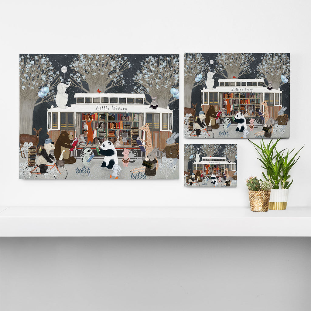 little library Canvas Print Gallery Image 3