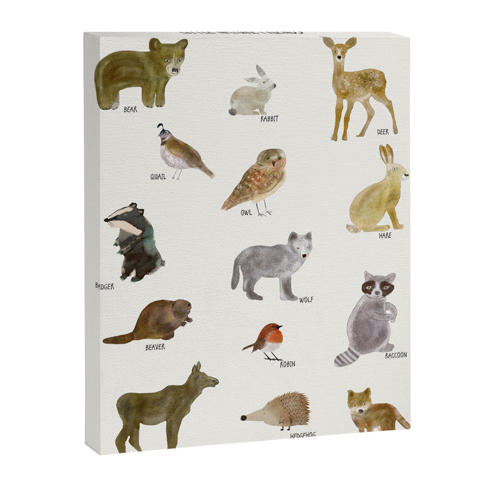 little nature friends Canvas Print Gallery Image 1