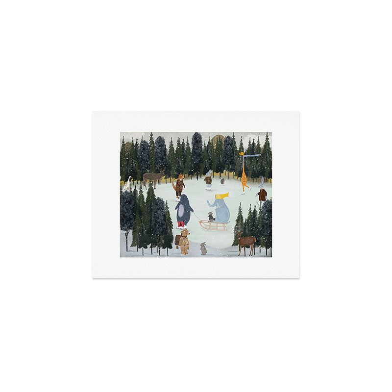 little nature on ice Art Print Gallery Image 1