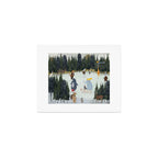 little nature on ice Art Print Gallery Image 1