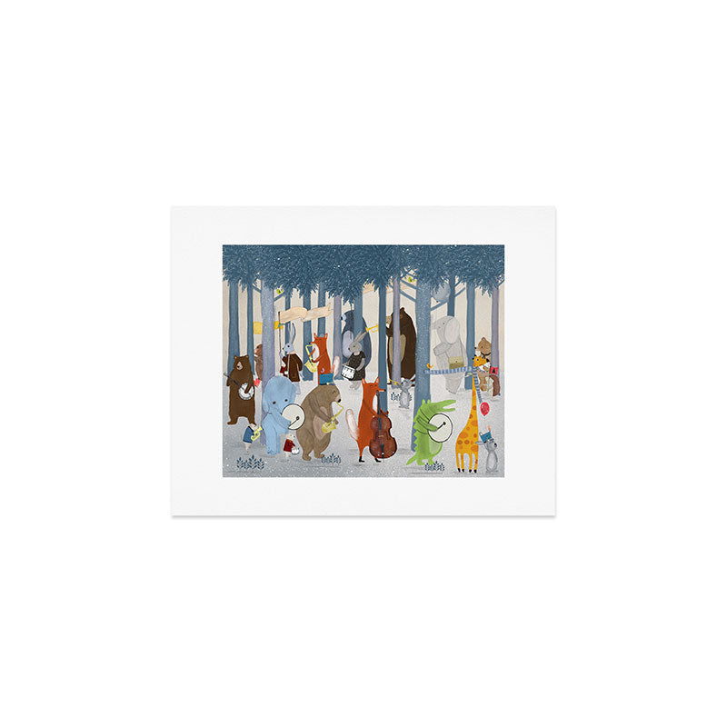 little nature parade Art Print Gallery Image 1