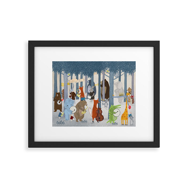 little nature parade Framed Art Print Gallery Image 4