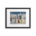 little nature parade Framed Art Print Gallery Image 4