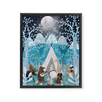 little nature song Framed Canvas Print Gallery Image 6