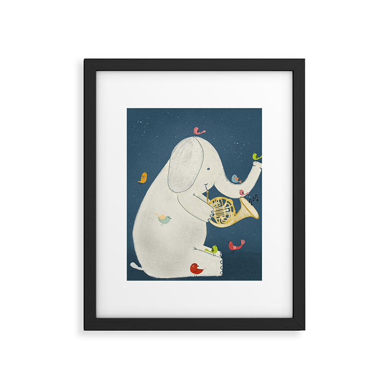 little nature song Framed Art Print Gallery Image 6