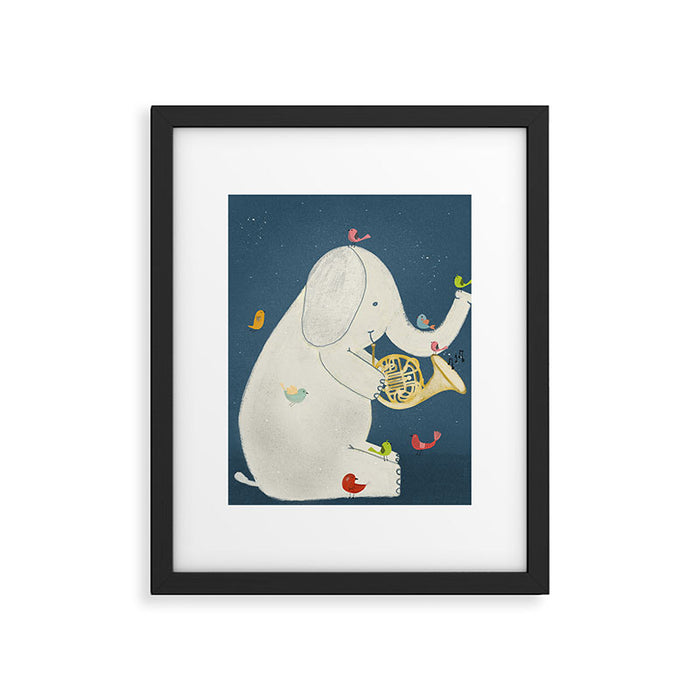 little nature song Framed Art Print Gallery Image 1